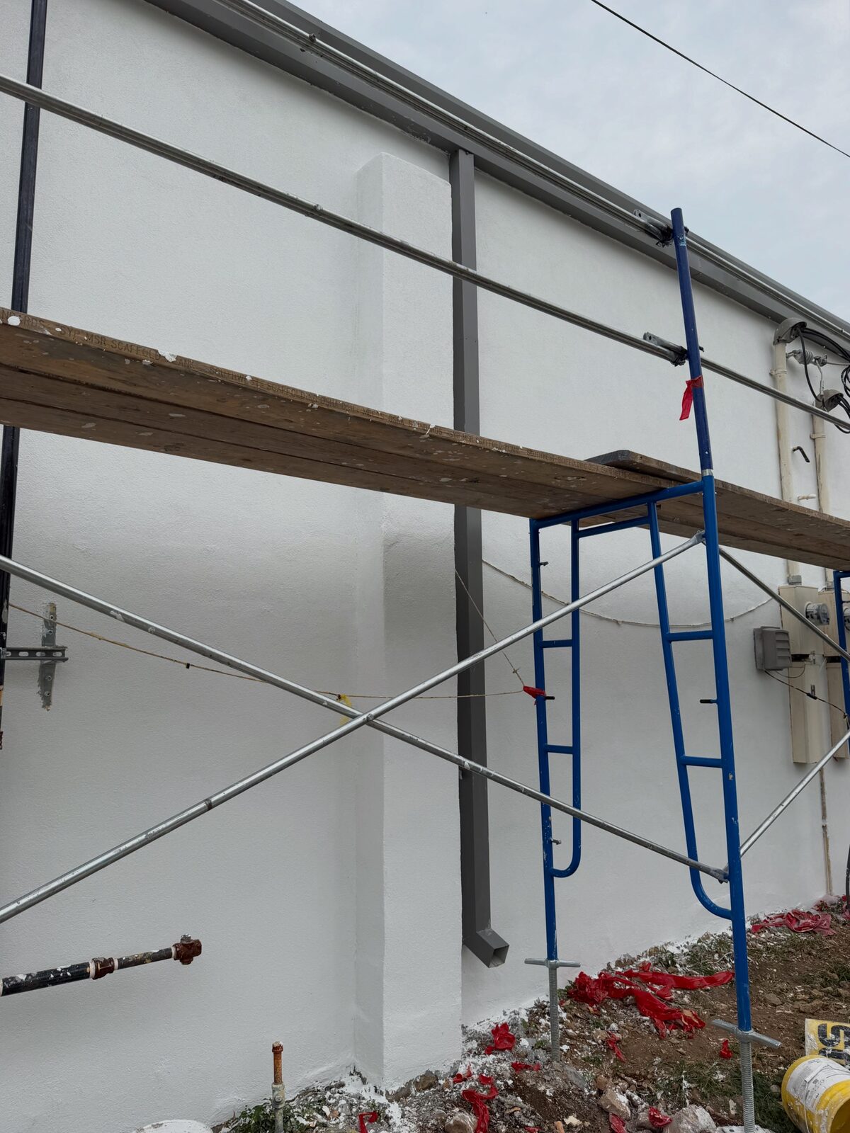 La Guadalupana — finished back wall, second view